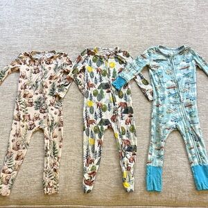 Posh Peanut Bamboo Footies